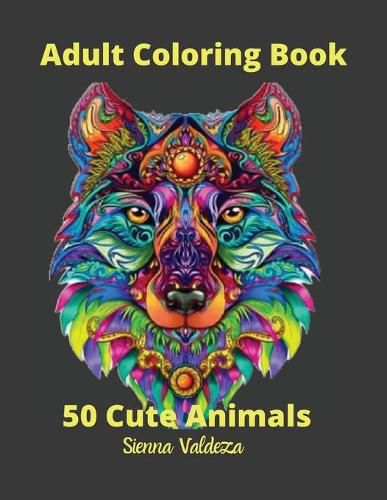 Cover image for Adult coloring book