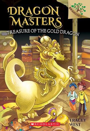 Cover image for Treasure of the Gold Dragon: A Branches Book (Dragon Masters #12): Volume 12