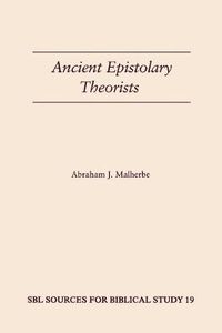 Cover image for Ancient Epistolary Theorists