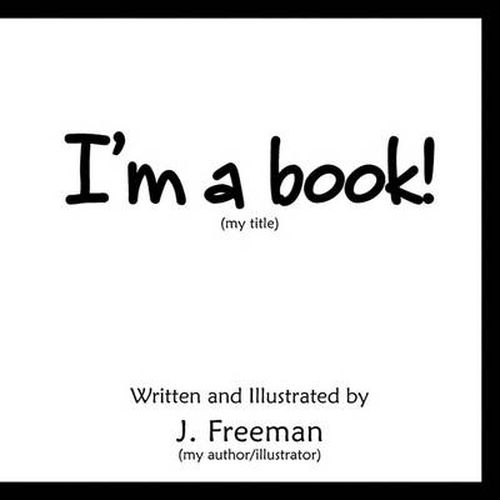 Cover image for I'm a Book!