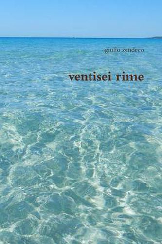 Cover image for Ventisei Rime