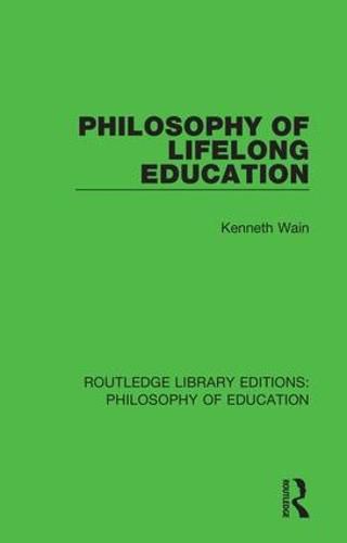 Cover image for Philosophy of Lifelong Education