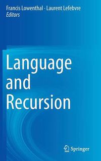 Cover image for Language and Recursion