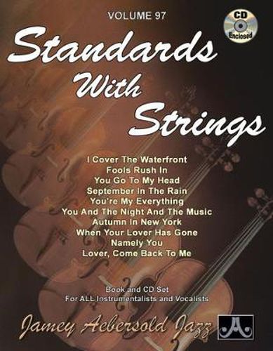 Cover image for Standards with Strings: Jazz Play-Along Vol.97