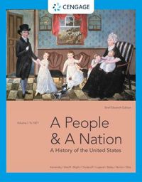 Cover image for A People and a Nation: A History of the United States, Volume I: To 1877, Brief Edition