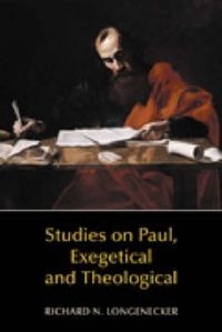 Cover image for Studies in Paul, Exegetical and Theological