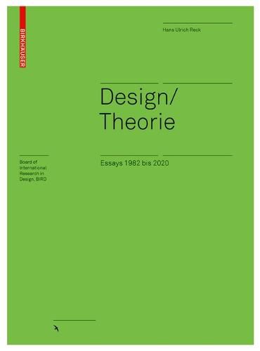 Cover image for Design / Theorie Essays 1982 Bis 2020