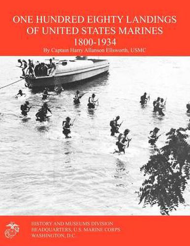 Cover image for One Hundred Eighty Landings of United States Marines 1800-1934