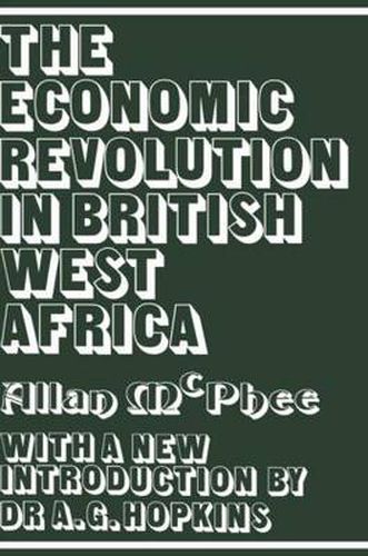 Cover image for The Economic Revolution in British West Africa