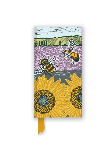 Cover image for Kate Heiss: Sunflower Fields (Foiled Slimline Journal)