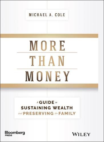 Cover image for More Than Money: A Guide To Sustaining Wealth and Preserving the Family