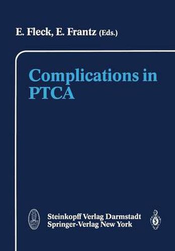 Cover image for Complications in PTCA