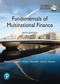 Cover image for Fundamentals of Multinational Finance, Global Edition