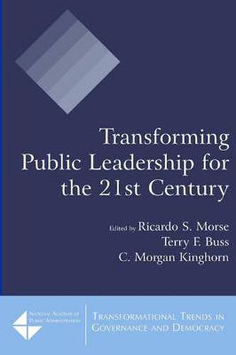 Cover image for Transforming Public Leadership for the 21st Century