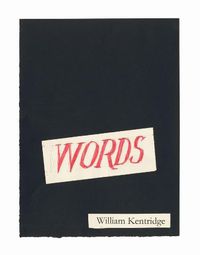 Cover image for Words - A Collation