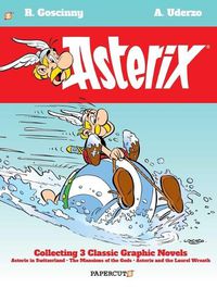 Cover image for Asterix Omnibus #6: Collecting Asterix in Switzerland, the Mansions of the Gods, and Asterix and the Laurel Wreath