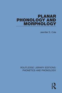 Cover image for Planar Phonology and Morphology