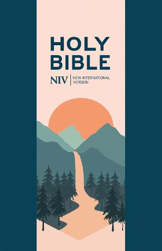 Cover image for NIV Larger Print Personal Navy Blue Bible