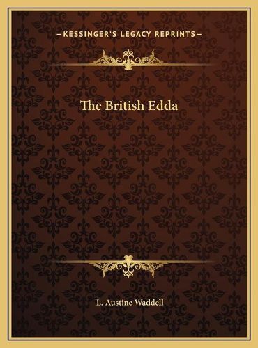 Cover image for The British Edda