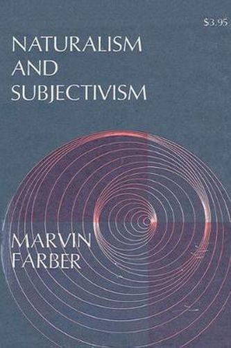 Cover image for Naturalism and Subjectivism