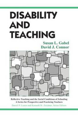 Cover image for Disability and Teaching