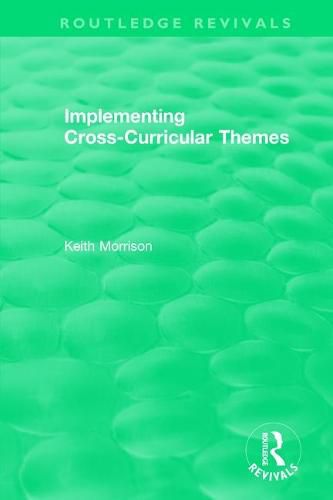 Cover image for Implementing Cross-Curricular Themes