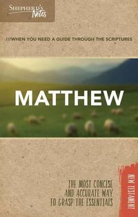 Cover image for Shepherd's Notes: Matthew