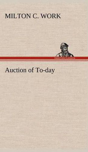 Cover image for Auction of To-day