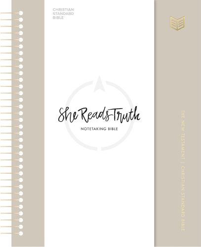 Cover image for CSB She Reads Truth Spiral Bound Notetaking Bible, New Testament, Hardcover