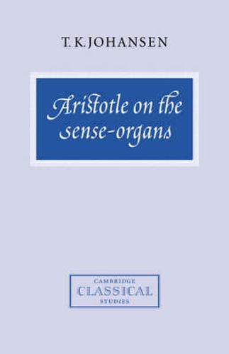 Cover image for Aristotle on the Sense-Organs