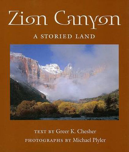 Cover image for Zion Canyon: A Storied Land