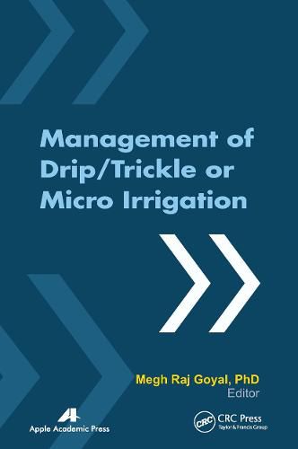 Cover image for Management of Drip/Trickle or Micro Irrigation