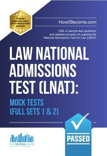 Cover image for Law National Admissions Test (LNAT): Mock Tests