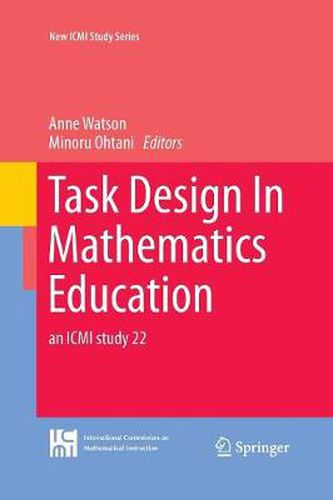 Cover image for Task Design In Mathematics Education: an ICMI study 22