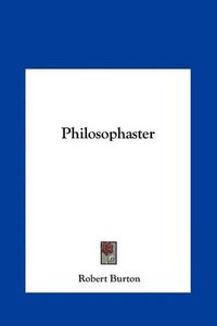 Cover image for Philosophaster