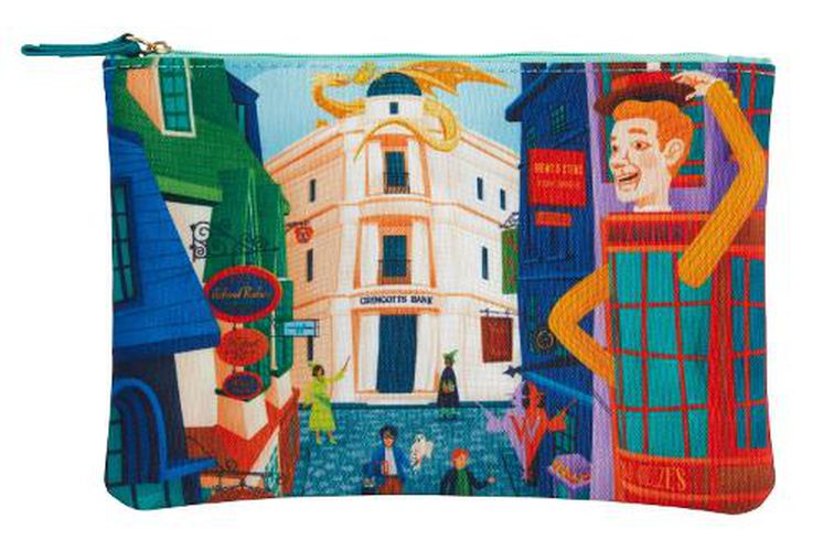 Cover image for Harry Potter: Exploring Diagon Alley Accessory Pouch