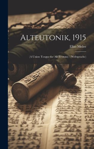 Cover image for Alteutonik, 1915