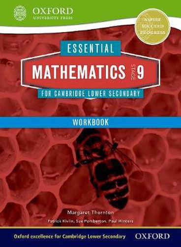 Cover image for Essential Mathematics for Cambridge Lower Secondary Stage 9 Workbook