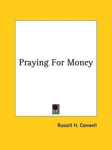 Cover image for Praying For Money