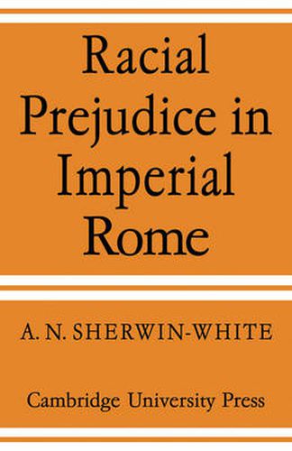 Cover image for Racial Prejudice in Imperial Rome