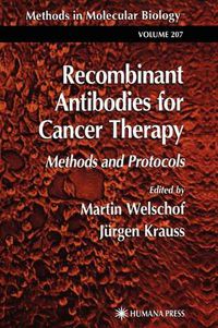 Cover image for Recombinant Antibodies for Cancer Therapy: Methods and Protocols