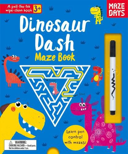 Dinosaur Dash Maze Book