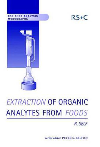 Cover image for Extraction of Organic Analytes from Foods: A Manual of Methods