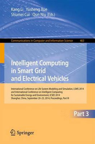 Cover image for Intelligent Computing in Smart Grid and Electrical Vehicles