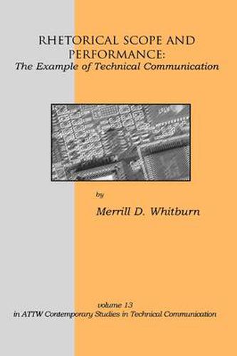Rhetorical Scope and Performance: The Example of Technical ...