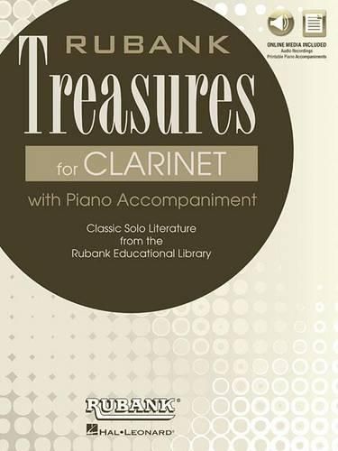 Cover image for Rubank Treasures for Clarinet