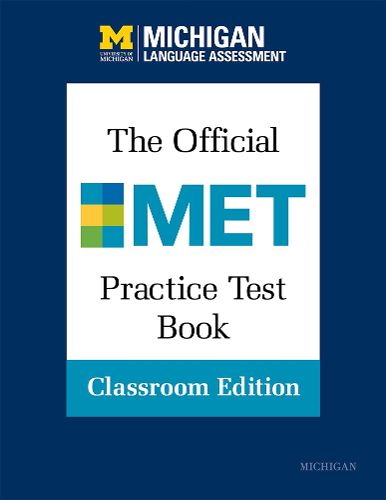 Cover image for The Official MET Practice Test Book, Classroom Edition