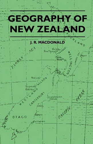 Cover image for Geography of New Zealand