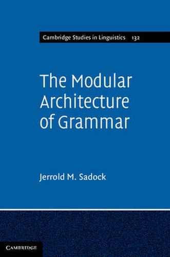 Cover image for The Modular Architecture of Grammar