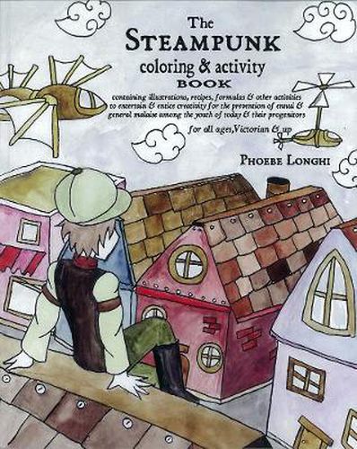 Cover image for The Steampunk Coloring & Activity Book